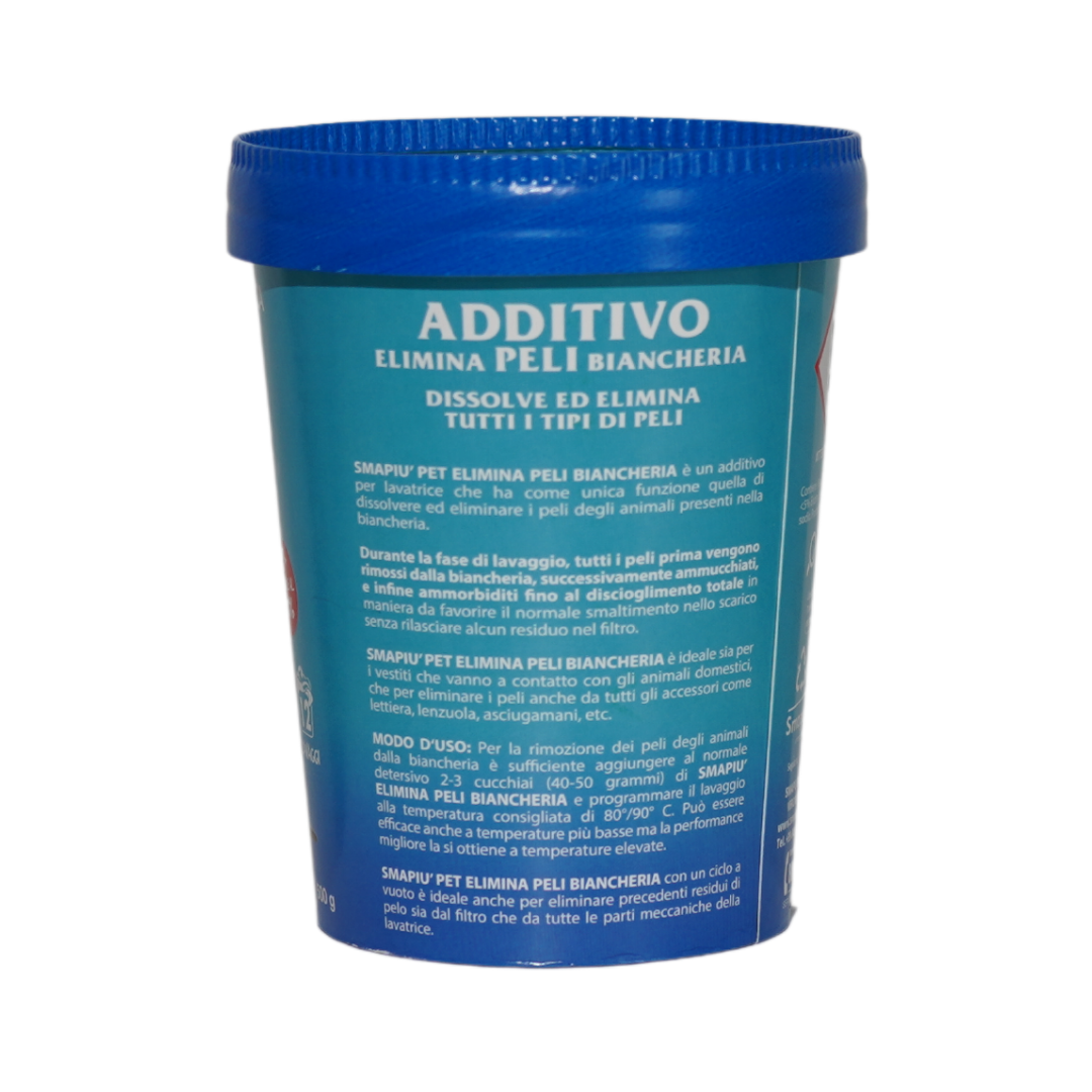 Additivo elimina peli biancheria 500 grammi