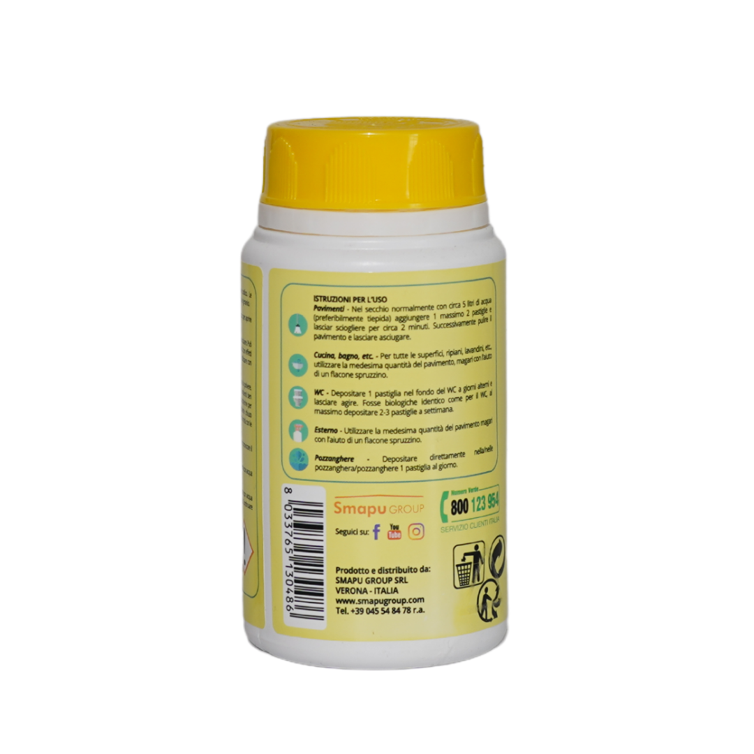 Allontana Zanzare lavapavimenti Smapiu 30 pastiglie