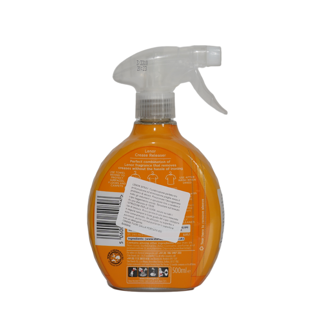 Lenor crease releaser spray antipiega summer breeze 500 ml