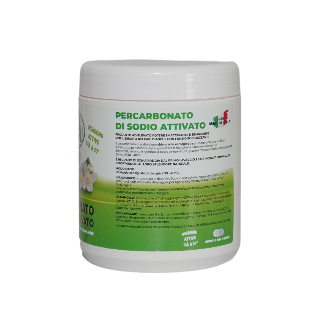Percarbonato di sodio attivatoper capi bianchi Alga 500 gr