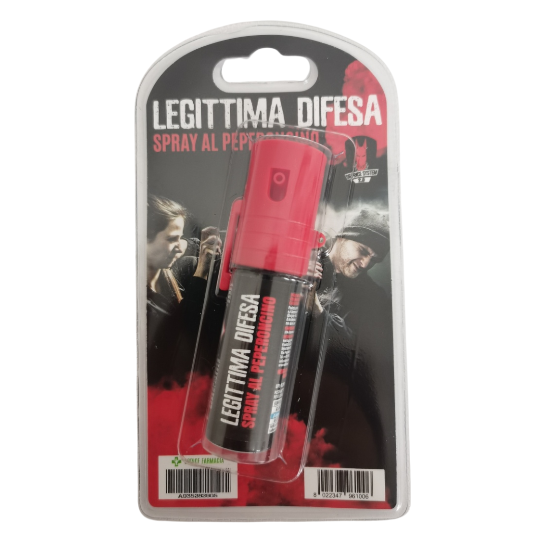 Spray Antiaggressione al Peperoncino