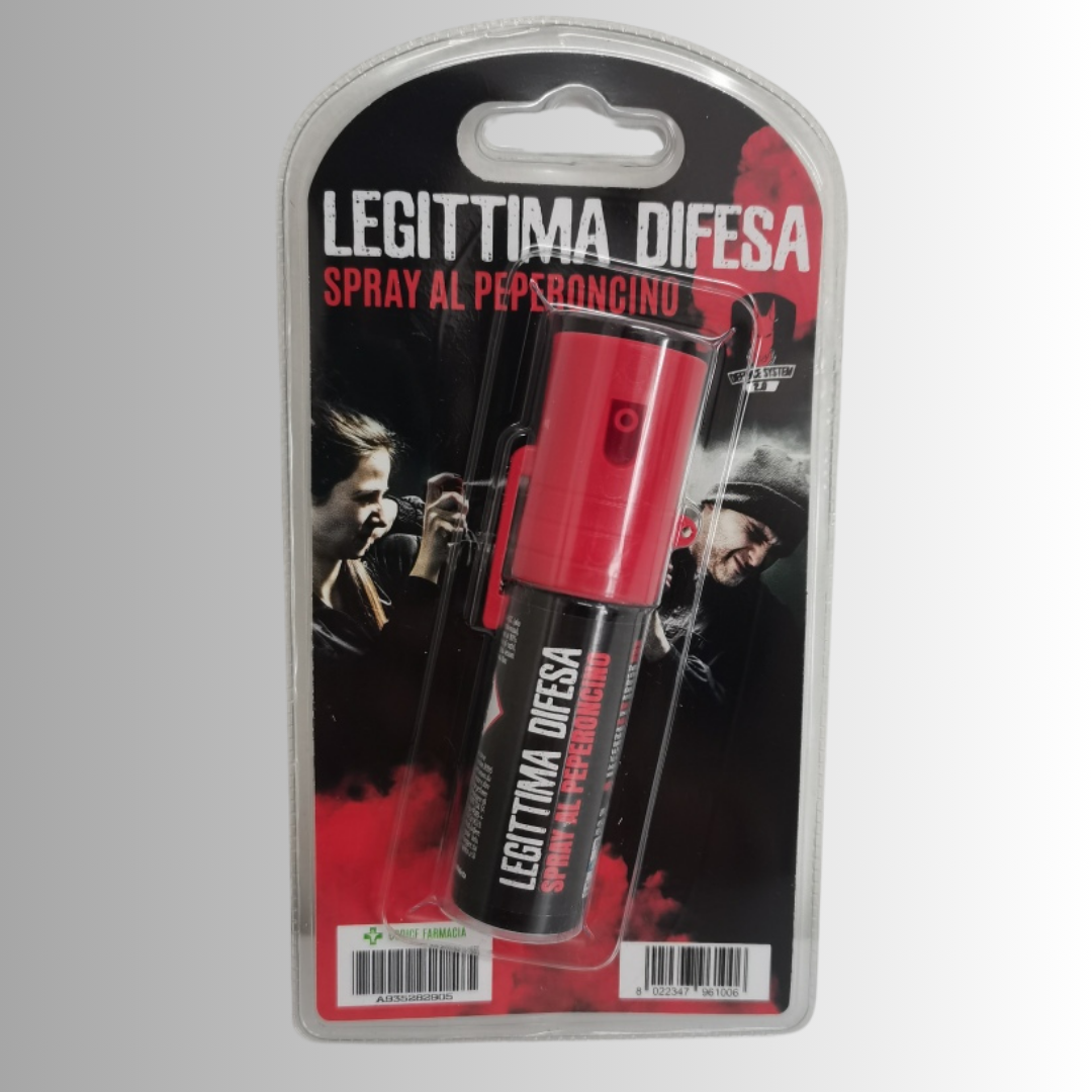 Spray Antiaggressione al Peperoncino