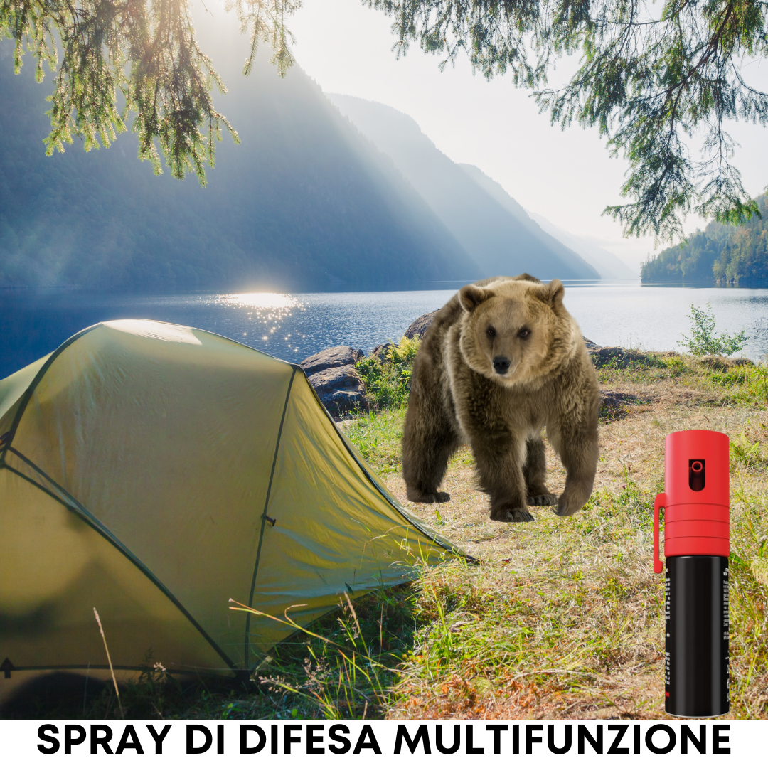 Spray Antiaggressione al Peperoncino