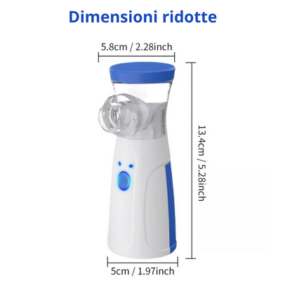 Mini Aerosol Nebulizzatore Portatile