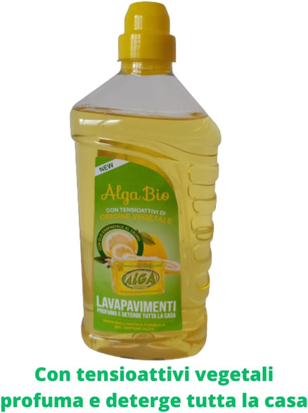 Detergente Pavimenti Alga Bio LavaPavimenti Con Olio Essenziale Al Cedro