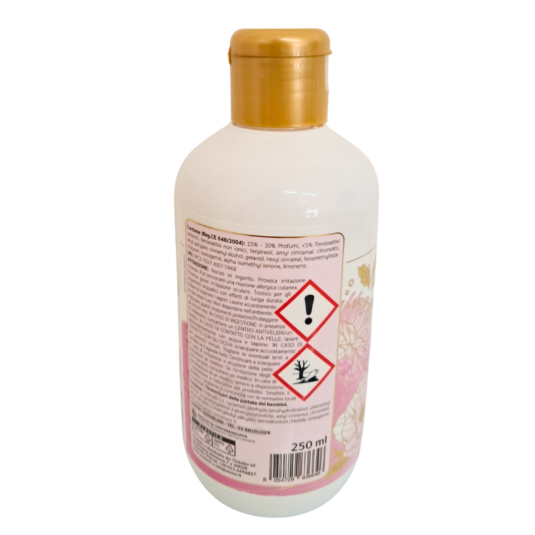 Wexor Cosmetici di Lavanderia, Profuma Bucato Extra Parfum Rosa & Peonia, Detergente Professionale Senza Oli Minerali e Parabeni