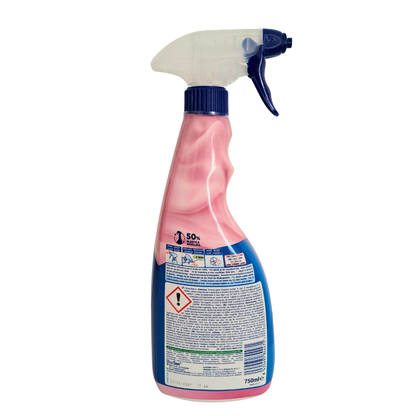 Dash Diamond Bright Spray Smacchiante Delicato con Oli Essenziali -Protegge Colori e Fibre -Per Seta, Lana e Intimo- Capi Bianchi e Colorati 750 ml