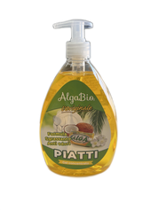 Alga bio piatti gel concentrato formula sgrassante anti odore dermatologicamente testato naturale ecologico 750 ml