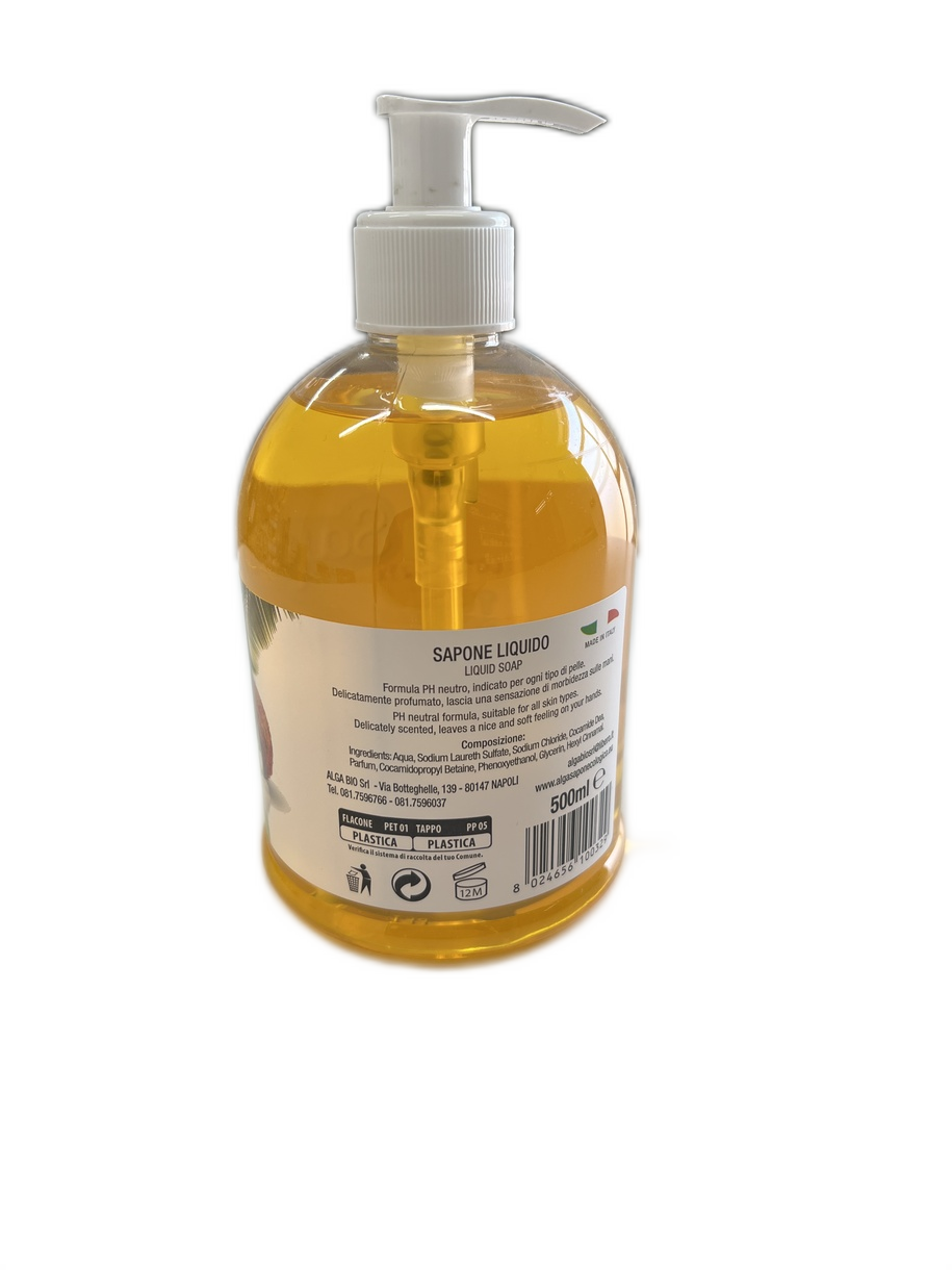 ALGA Sapone Mani AlgaBio, Olio di Cocco, 500ml