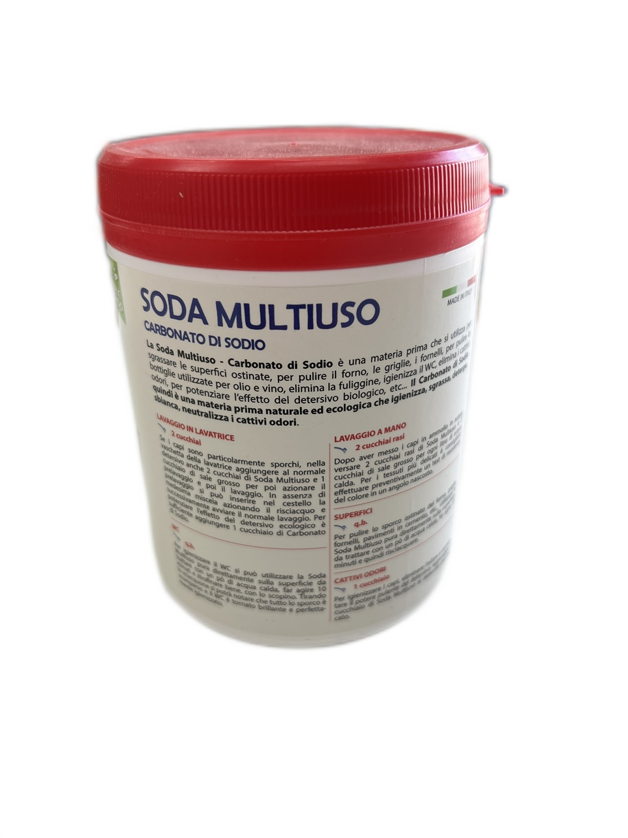 Carbonato di Sodio- Soda Multiuso 500gr