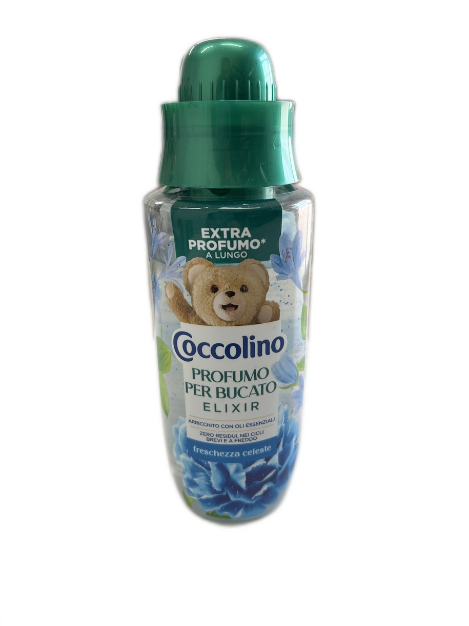 COCCOLINO PROFUMO PER BUCATO ELIXIR FRESCHEZZA CELESTE 342 ml