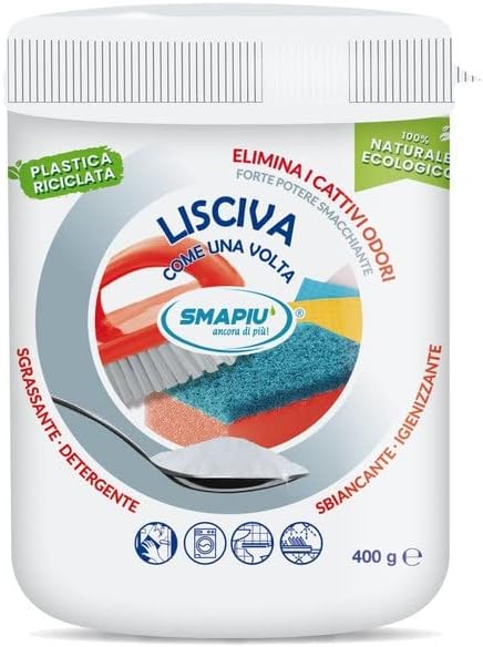 Lisciva, come una volta- Detergente e Sgrassante 100% eco - 400 gr